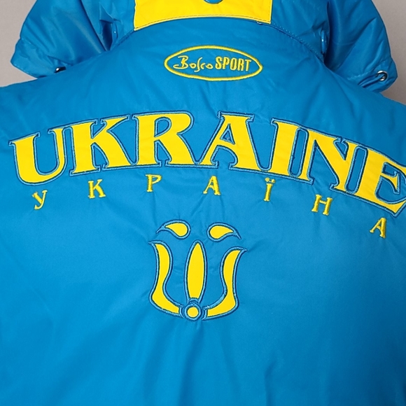 Bosco sport winter Jacket Olympic Ukraine size 10 - Picture 11 of 16